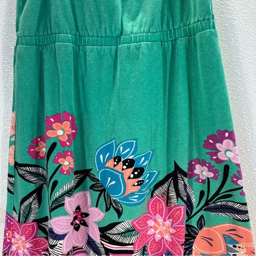 Gymboree Girls Dress Size‎ 6 – Floral Print Striped Sundress Sleeveless Summer